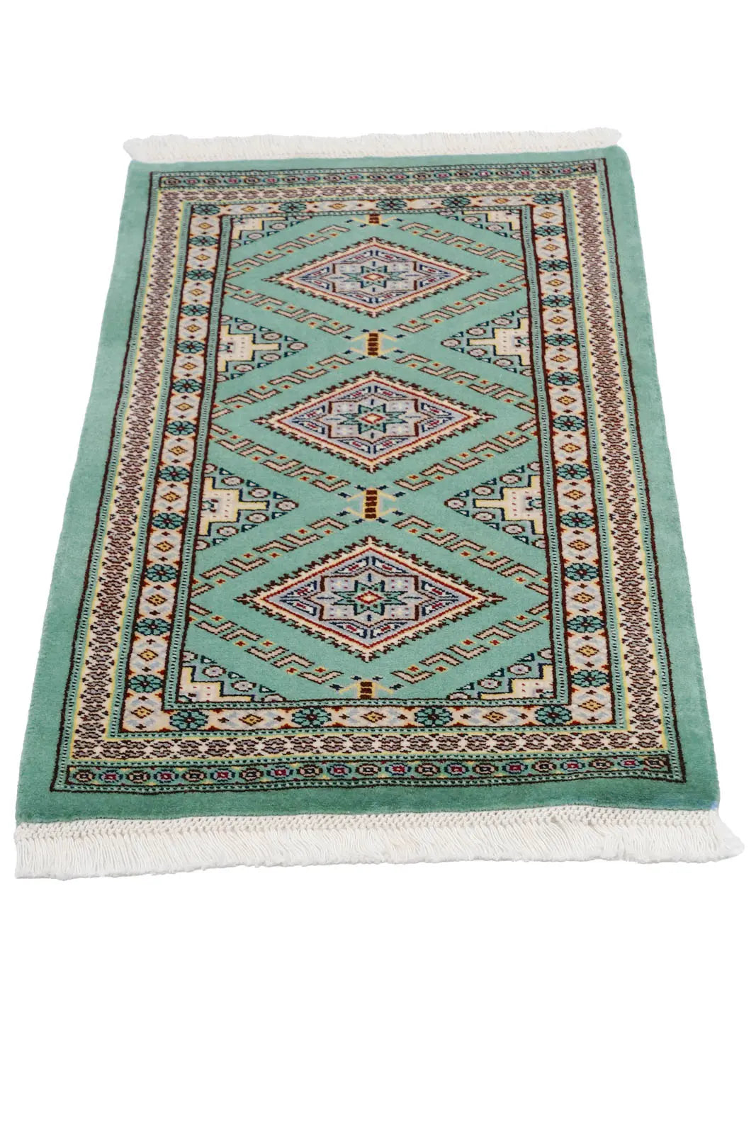 パキスタン絨毯 ファインクオリティ 約47cm x 79cm|SATHI RUGS パキスタン絨毯 ファインクオリティ 約47cm x 79cm|SATHI RUGS