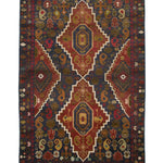 アフガニスタン絨毯 トライバルラグ 約113cm x 178cm|SATHI RUGS アフガニスタン絨毯 トライバルラグ 約113cm x 178cm|SATHI RUGS