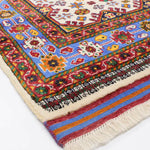 アフガニスタン絨毯 91x117cm トライバルラグ 手織り 