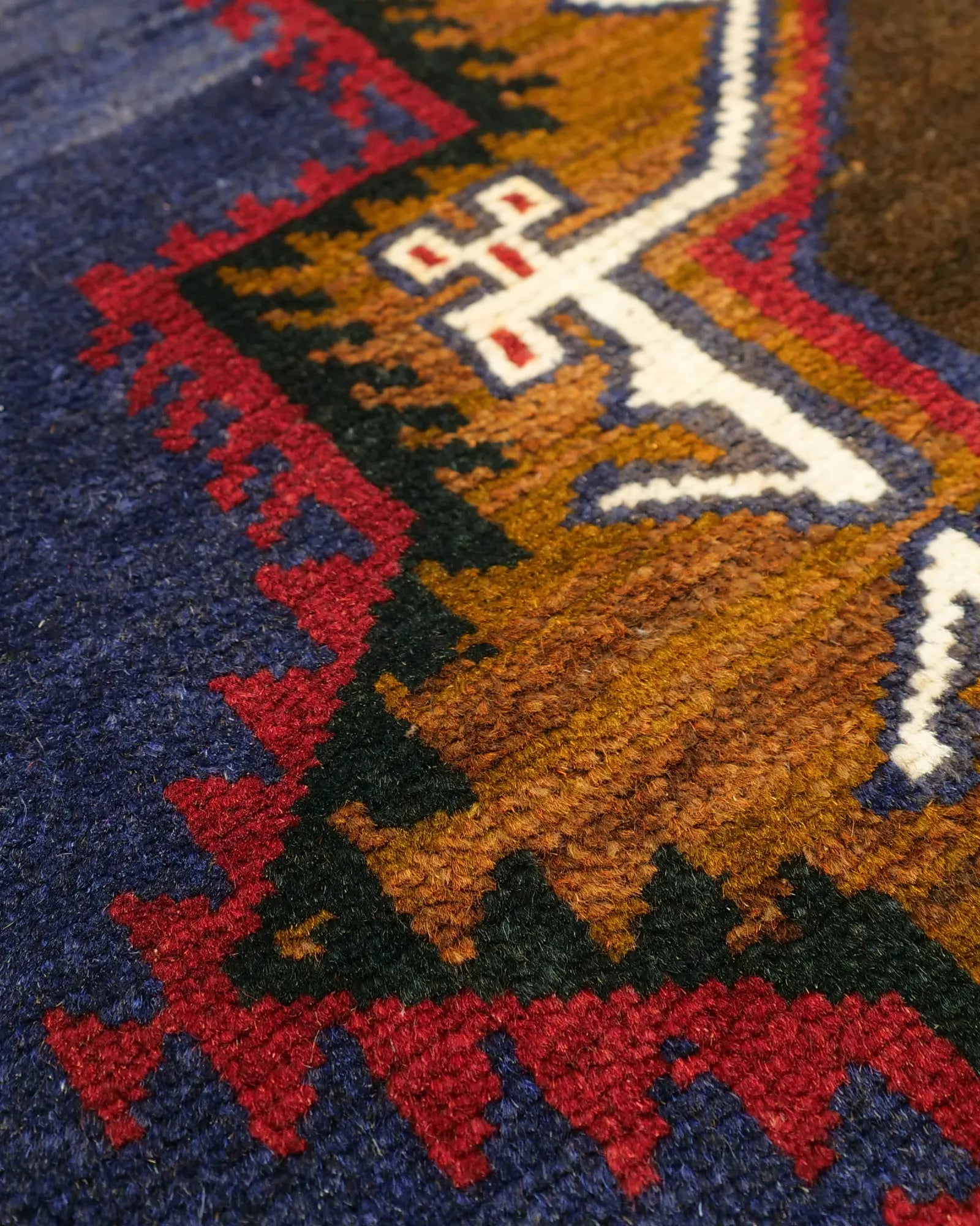 アフガニスタン絨毯 バルーチ 約84×144cm