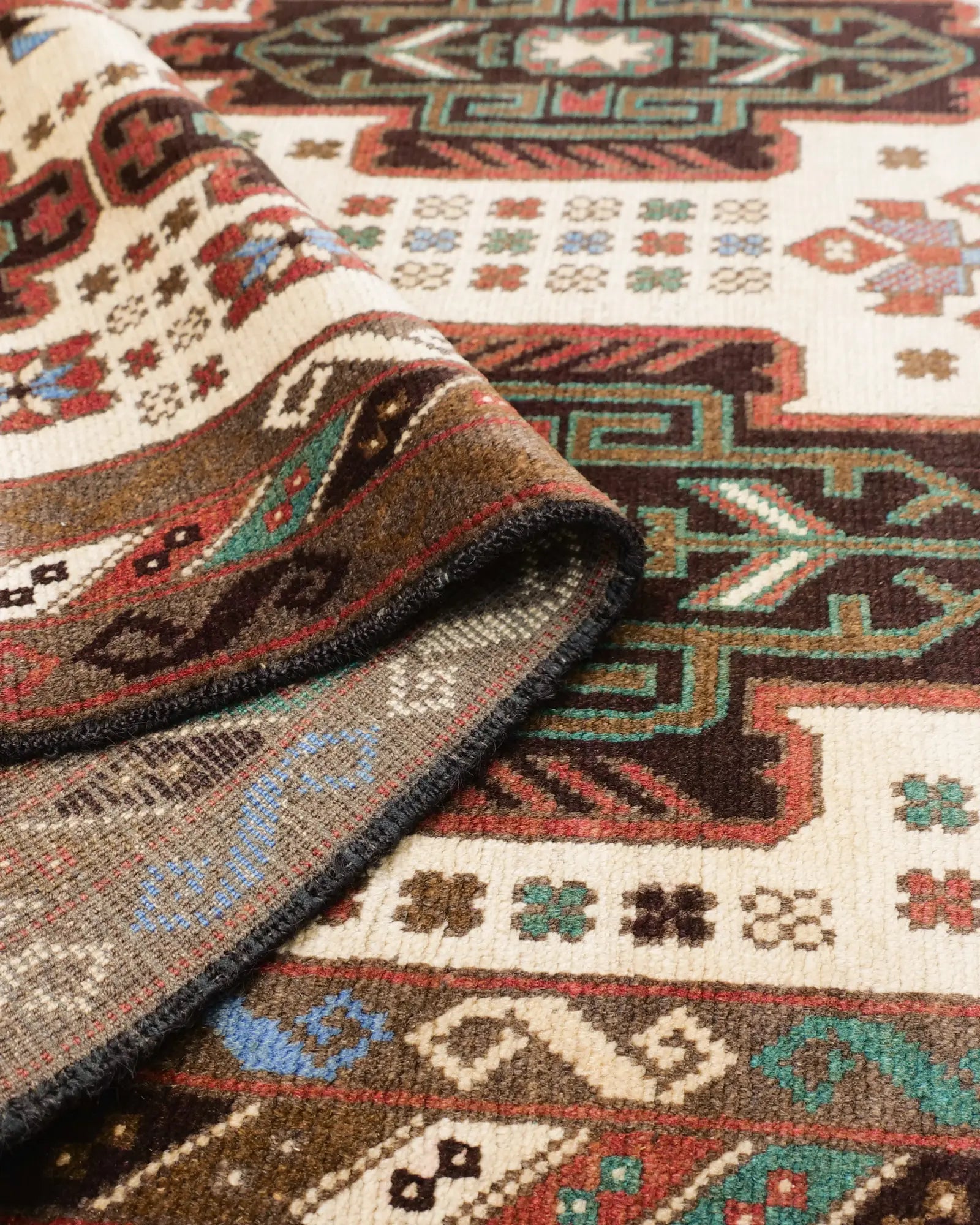 アフガニスタン絨毯 バルーチ 約91×145cm
