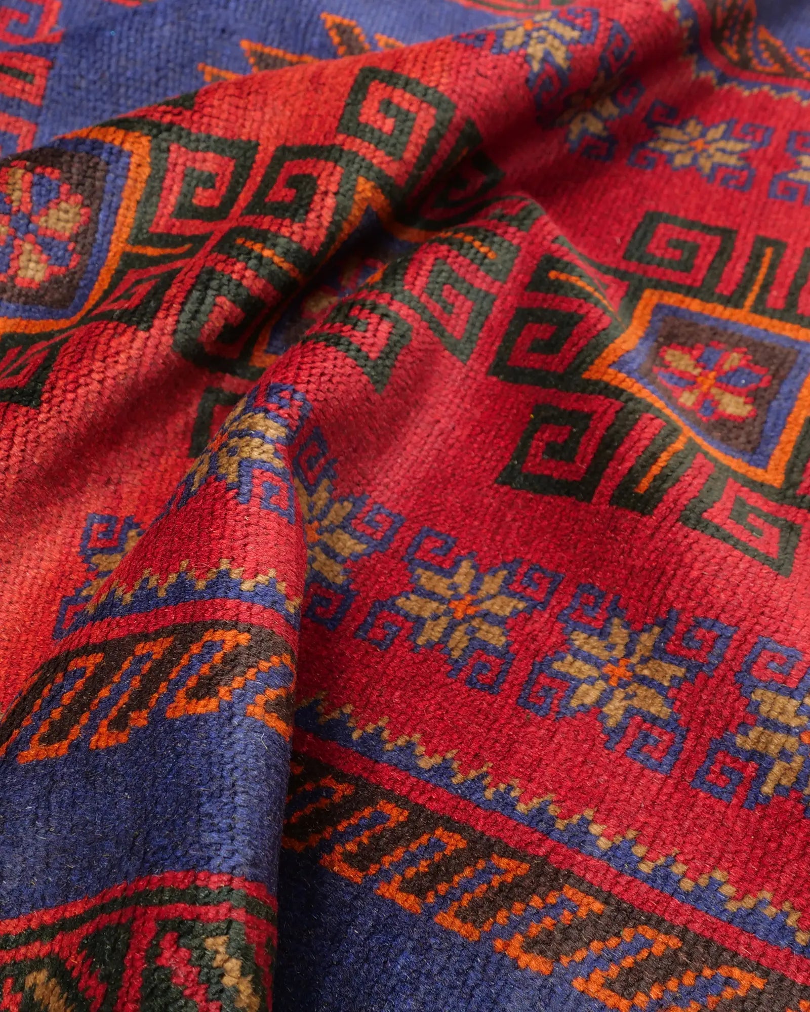 アフガニスタン絨毯 バルーチ 約92×139cm
