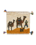 Persian Gabbeh Approx. 39cm x 43cm