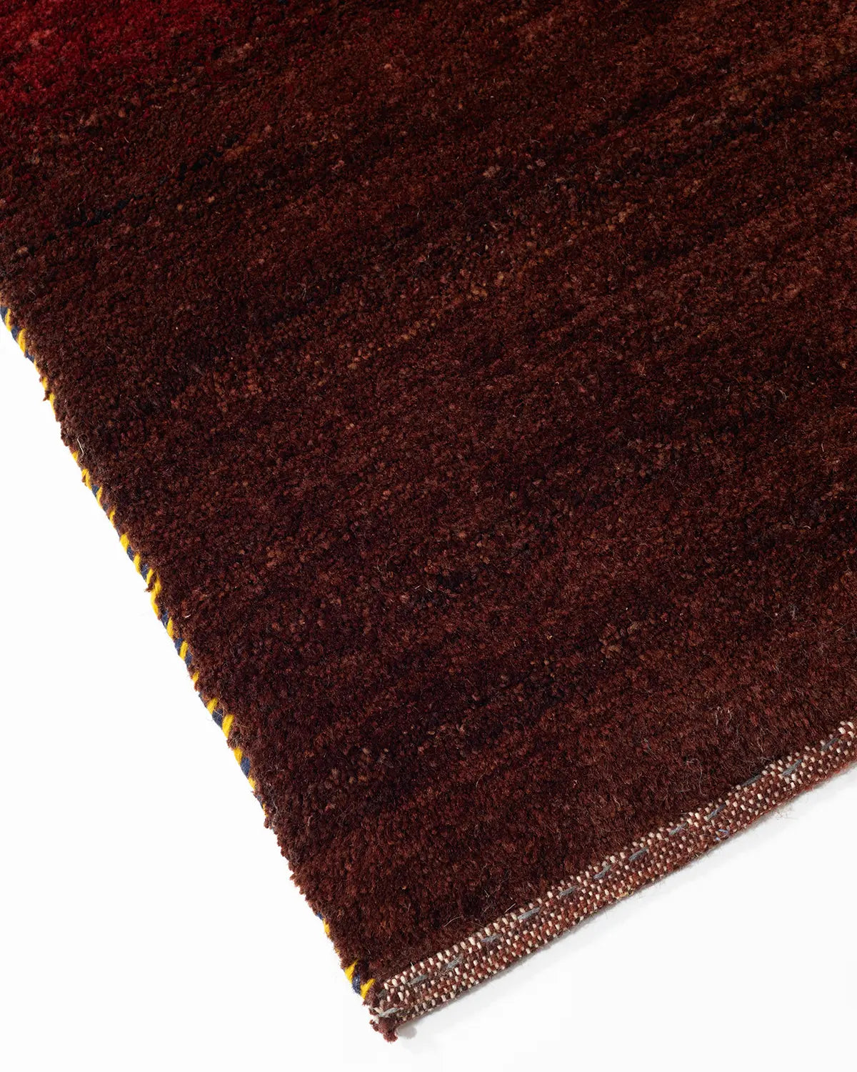 シーラーズ産ギャッベ ウール絨毯 ザクロモチーフ