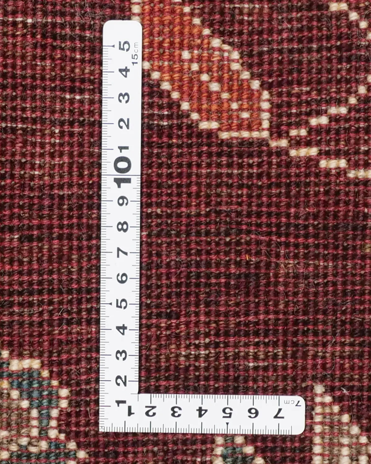 ナチュラルインテリア向け ペルシャギャッベ 手織りウールラグ