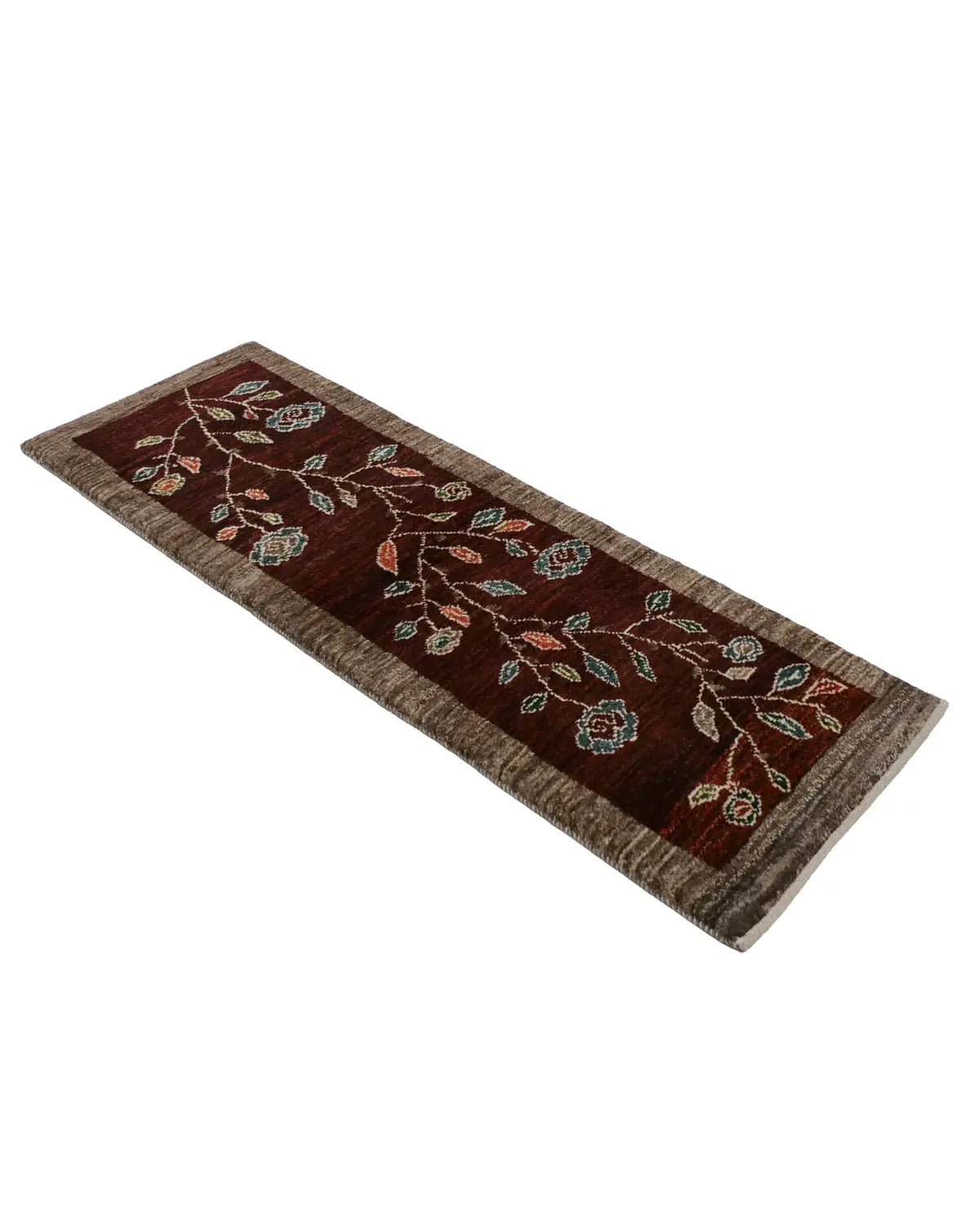 カシュガイ族手織り ペルシャギャッベ シーラーズ産 ウールラグ