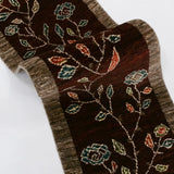 厚みのあるペルシャギャッベ シーラーズ産 クッション性の高いラグ