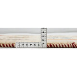 カラフルながら上品な印象のギャッベマットの厚み