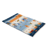 遊牧民の世界観を表現したアートラグ