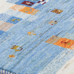 パッチワークのような温かみのあるギャッベ