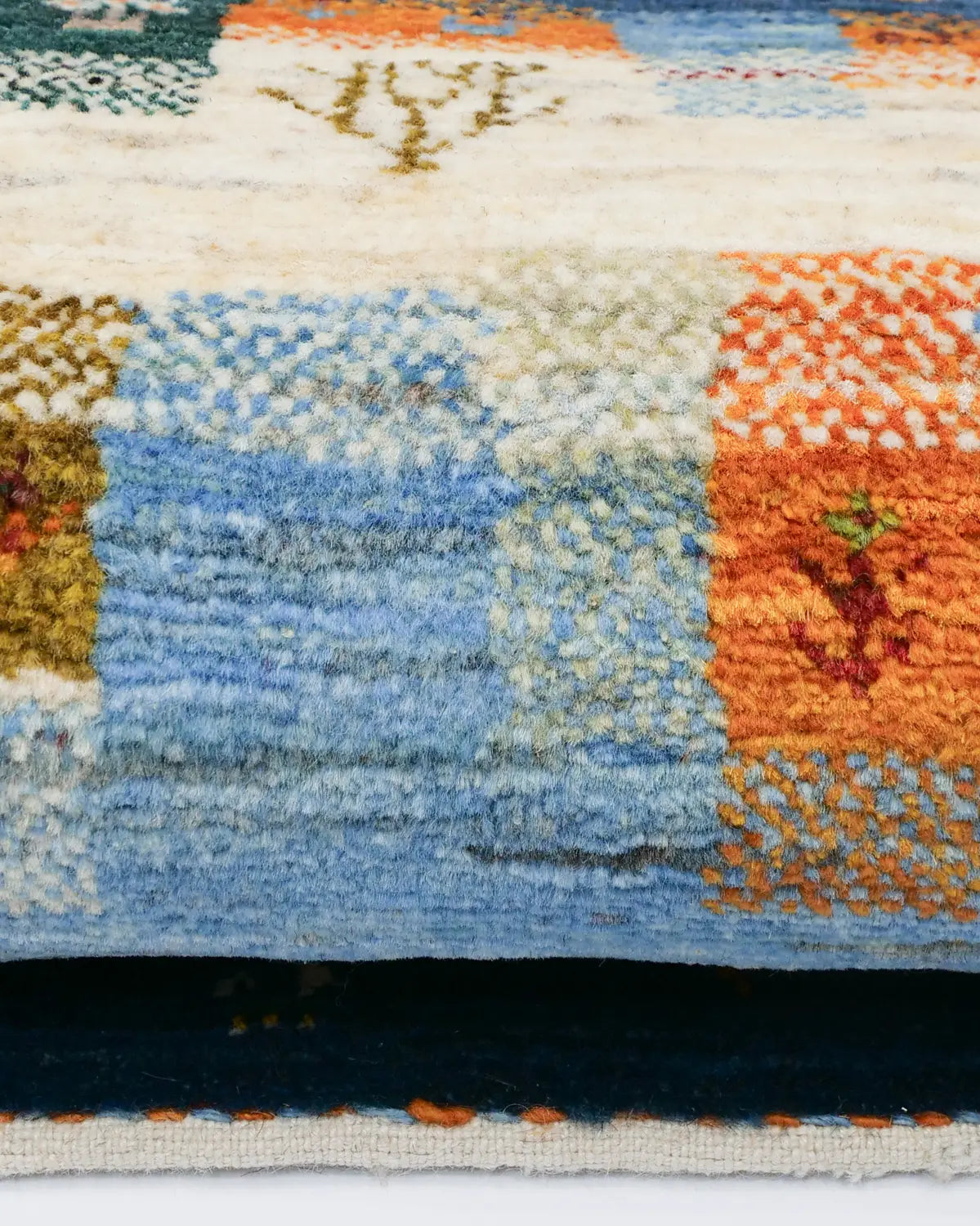 個性的で可愛い手織りギャッベマット