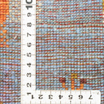 ナチュラルウールと天然染料の柔らかな風合いのギャッベの織り密度