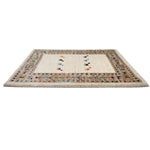 カラフルな縁取りが可愛いギャッベ