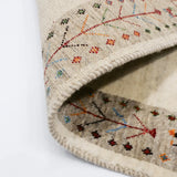 優しい色合いで上品な雰囲気のギャッベ