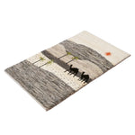 自然の風景を織り込んだアートのようなギャッベ