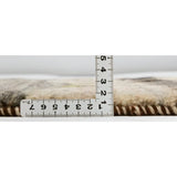 落ち着いたトーンの風景デザインギャッベの厚み