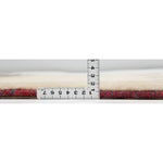 穏やかな色調で草原の風を感じさせる癒しの手織りギャッベの厚み