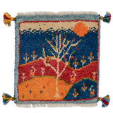 ペルシャギャッベ 約40cm x 40cm