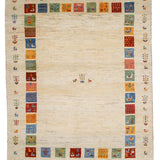 ペルシャギャッベ 約152cm x 200cm