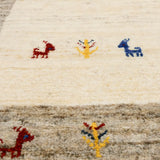 ペルシャギャッベ 約103cm x 147cm