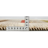 ギャッベ 細長 廊下敷き アイボリー ペルシャ絨毯