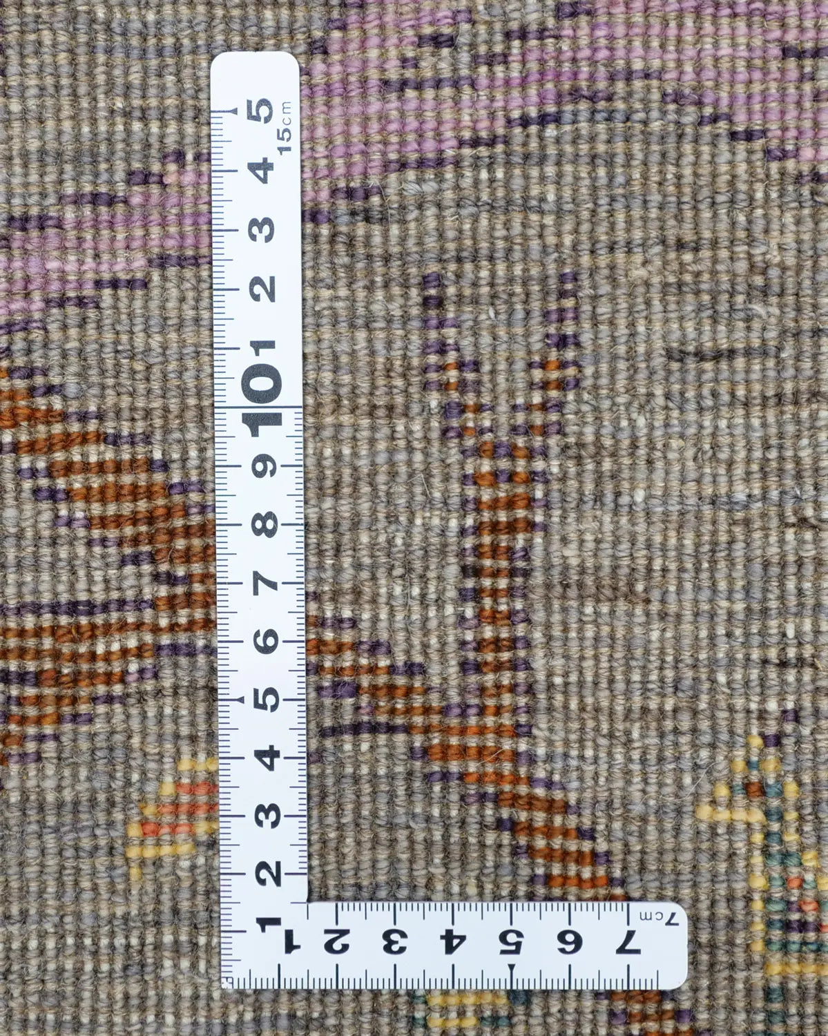 ペルシャギャッベ ブラウン系ウール絨毯 室内用