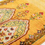 ペルシャギャッベ 黄色ウール絨毯 ランナータイプ