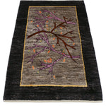 額絵のようなペルシャギャッベ ウール 手織り