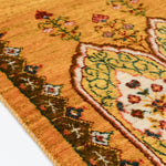 ペルシャ絨毯 ギャッベ シーラーズ ウール製 細長ラグ