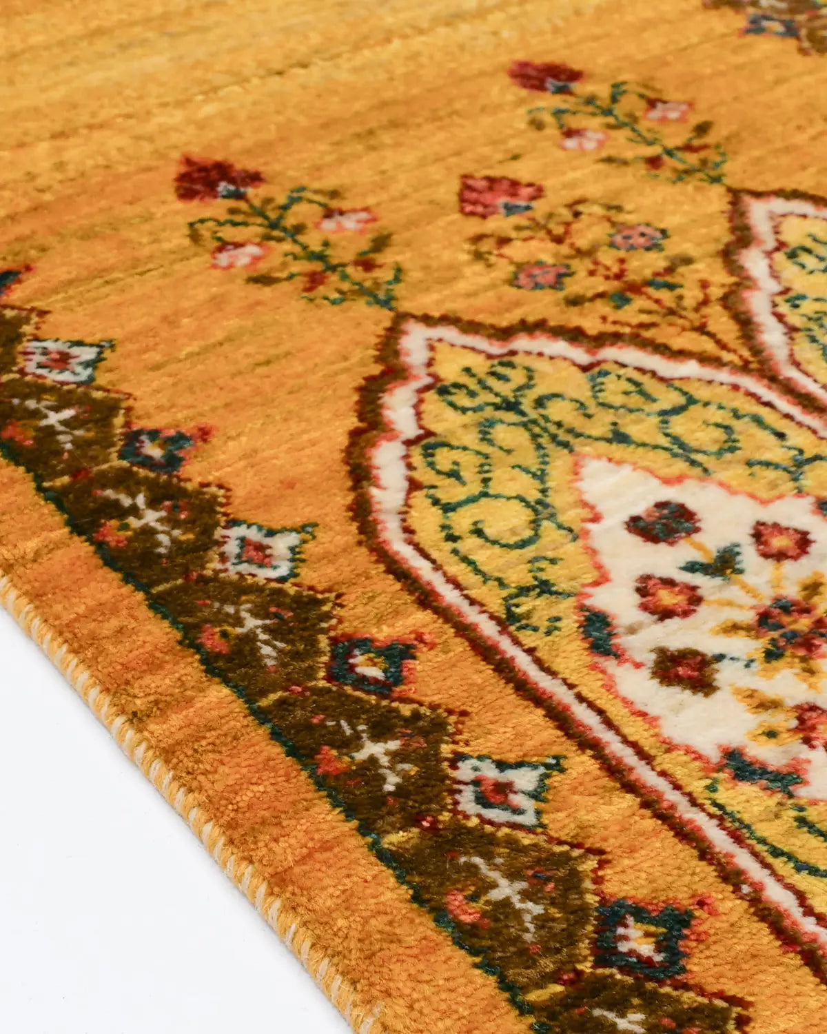 ペルシャ絨毯 ギャッベ シーラーズ ウール製 細長ラグ