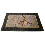 ペルシャ絨毯 ギャッベ シーラーズ ウール製 静かなデザイン