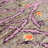 ペルシャギャッベ 手織り ウール 静けさを感じるラグ