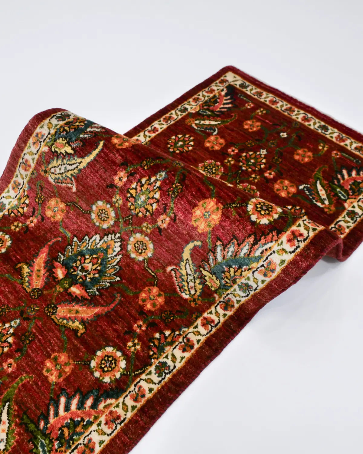 高級手織りペルシャ絨毯 ギャッベ シーラーズ産