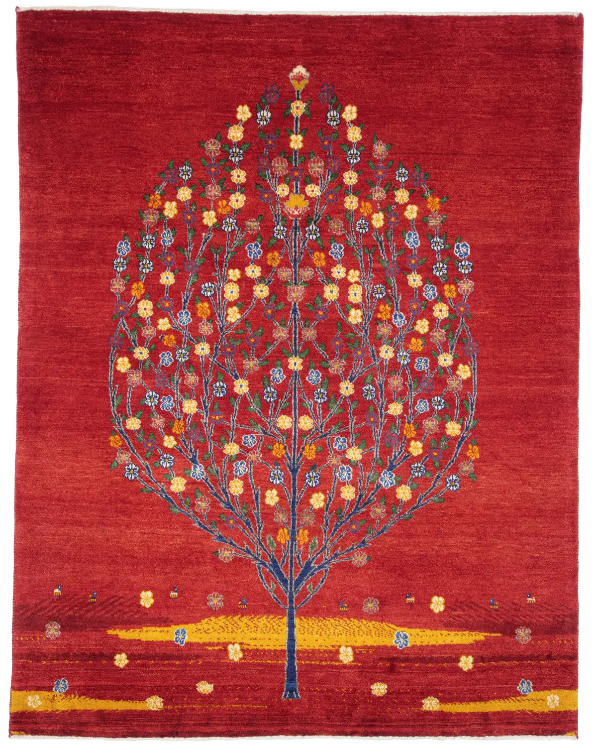 ギャッベとは?遊牧民が織る厚手の手織り絨毯の魅力【サティラグス ギャッベとは?遊牧民が織る厚手の手織り絨毯の魅力【サティラグス