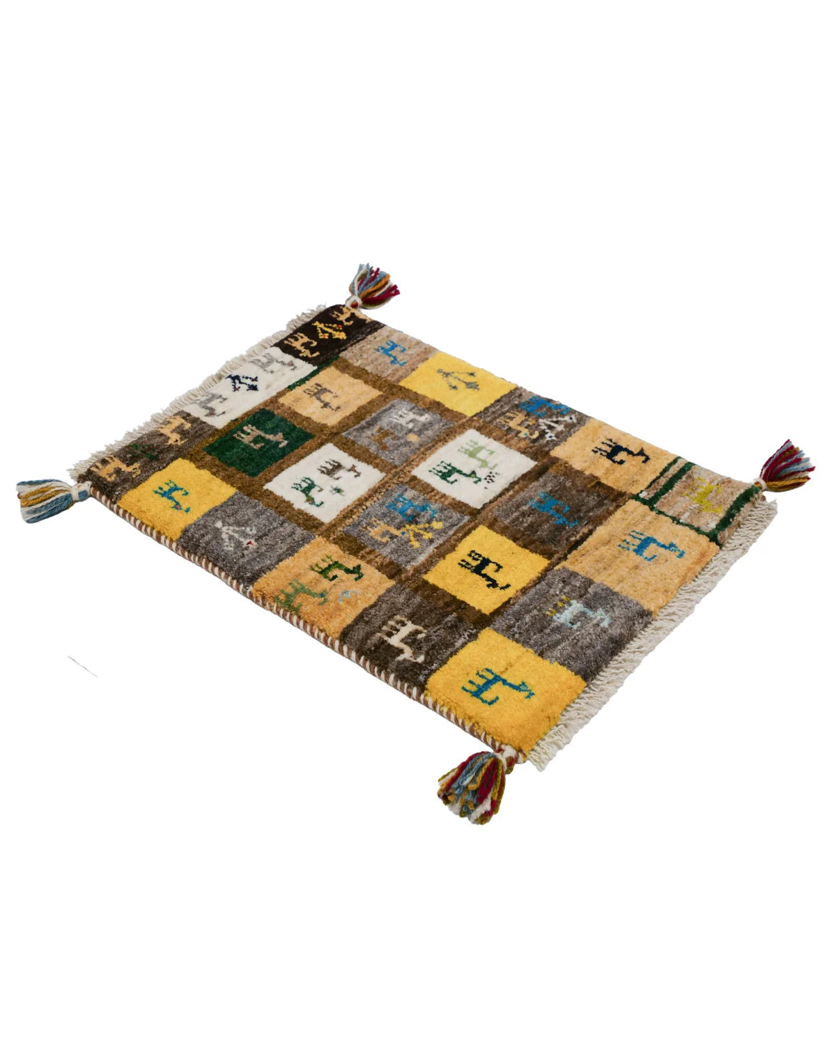 ギャッベ 44×61cm 多色 玄関マット 手織り|SATHI RUGS ギャッベ 44×61cm 多色 玄関マット 手織り|SATHI RUGS