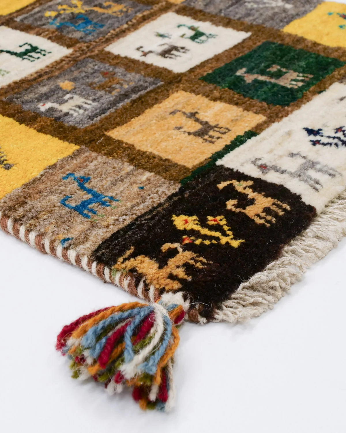 ギャッベ 44×61cm 多色 玄関マット 手織り|SATHI RUGS ギャッベ 44×61cm 多色 玄関マット 手織り|SATHI RUGS
