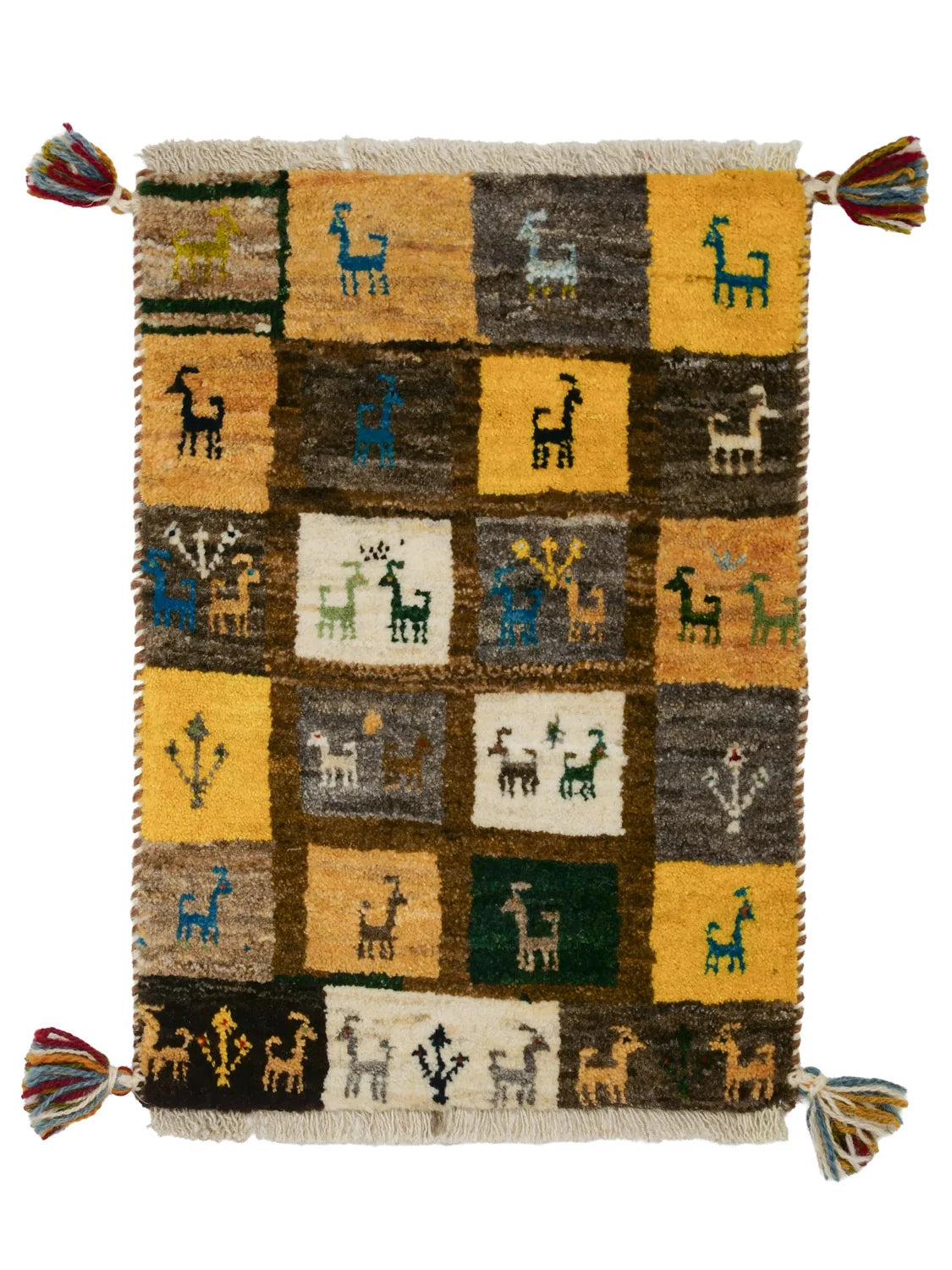 シーラーズ産 ギャッベ 玄関マット