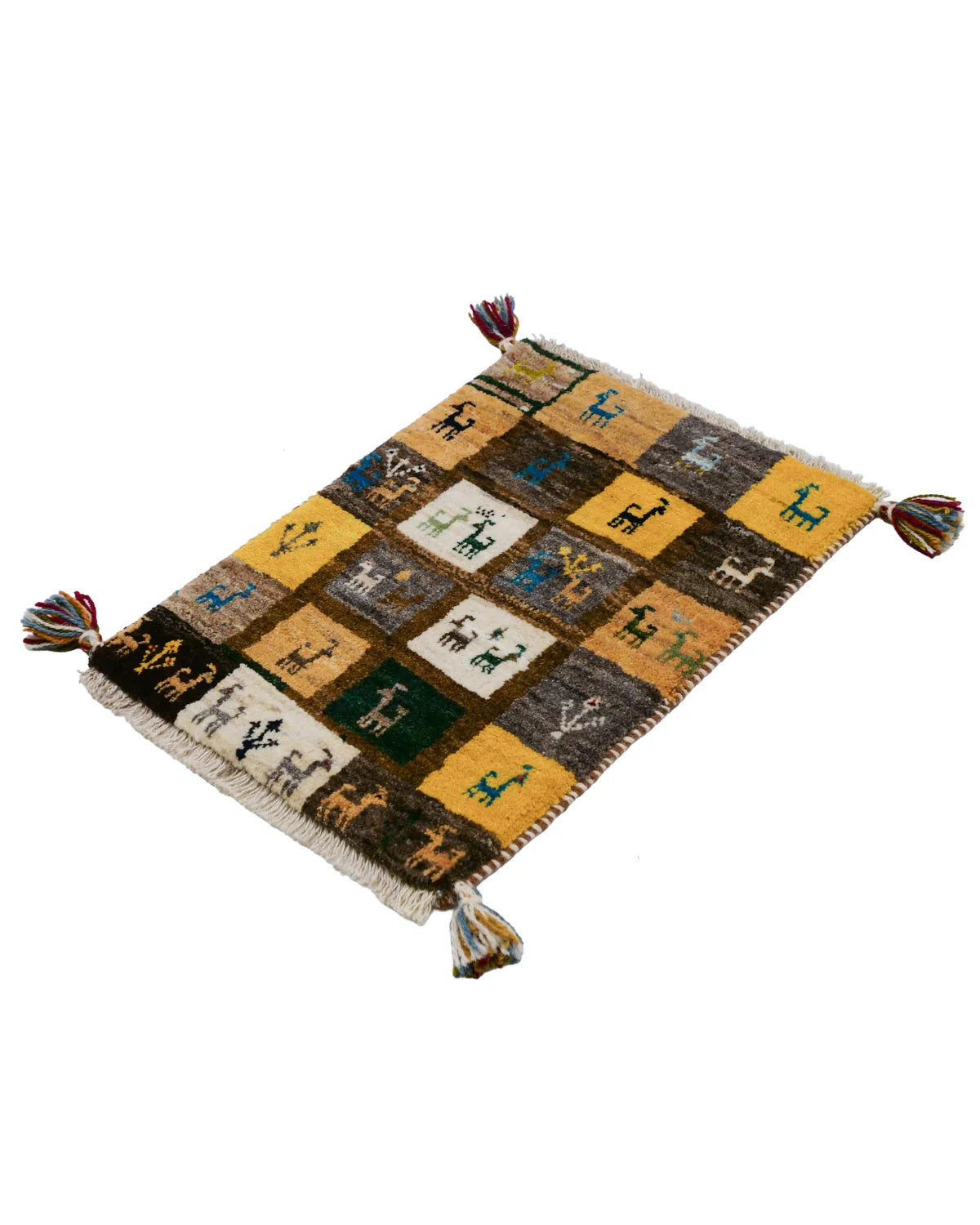 ギャッベ 44×61cm 多色 玄関マット 手織り|SATHI RUGS ギャッベ 44×61cm 多色 玄関マット 手織り|SATHI RUGS
