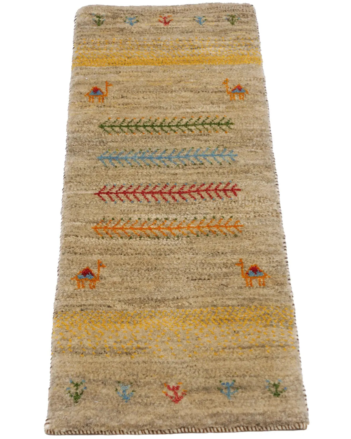 ペルシャ手織りタフタンヴィンテージランナーラグ/キリム 60cm x 235cm ペルシャ手織りタフタンヴィンテージランナーラグ/キリム 60cm x 235cm