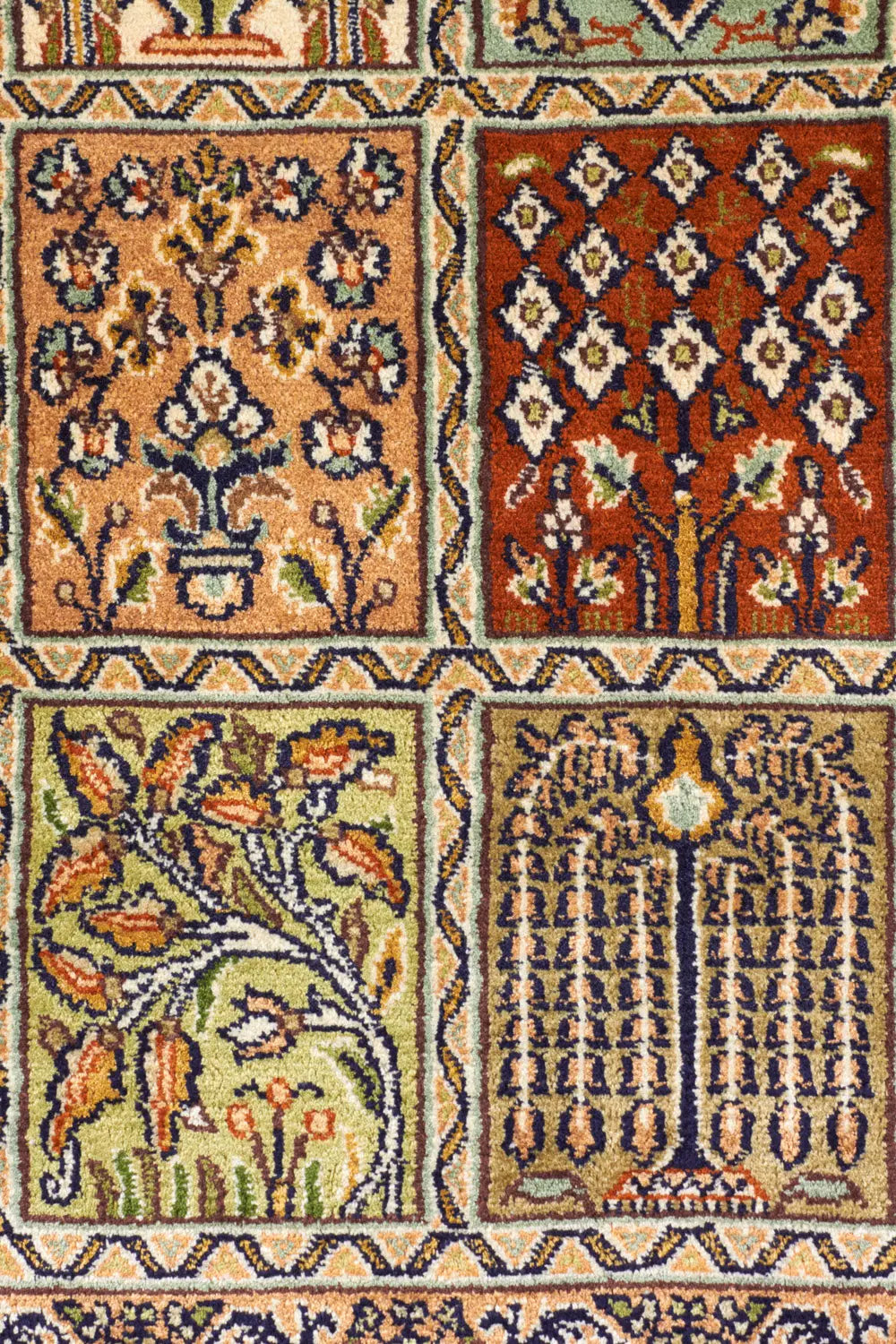 カシミールシルク絨毯
