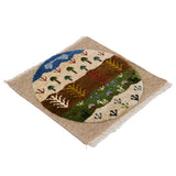 キリムギャッベ 約40cm x 44cm