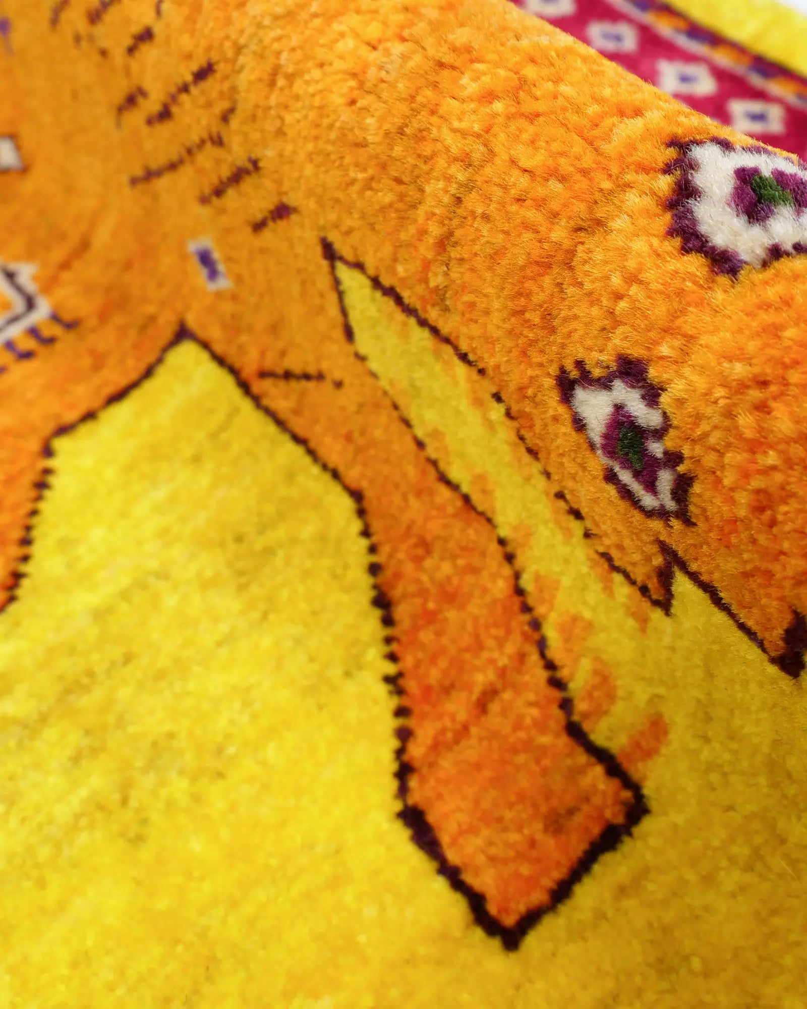 ライオンギャッベ 約83×123cm|SATHI RUGS ライオンギャッベ 約83×123cm|SATHI RUGS