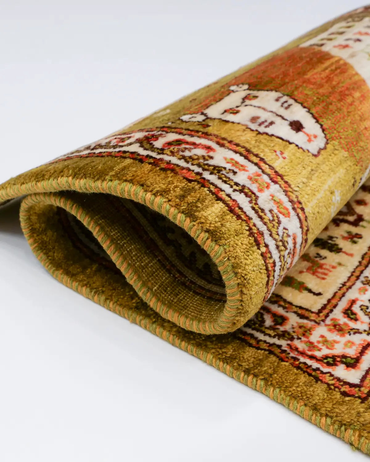 玄関用ペルシャライオンラグ