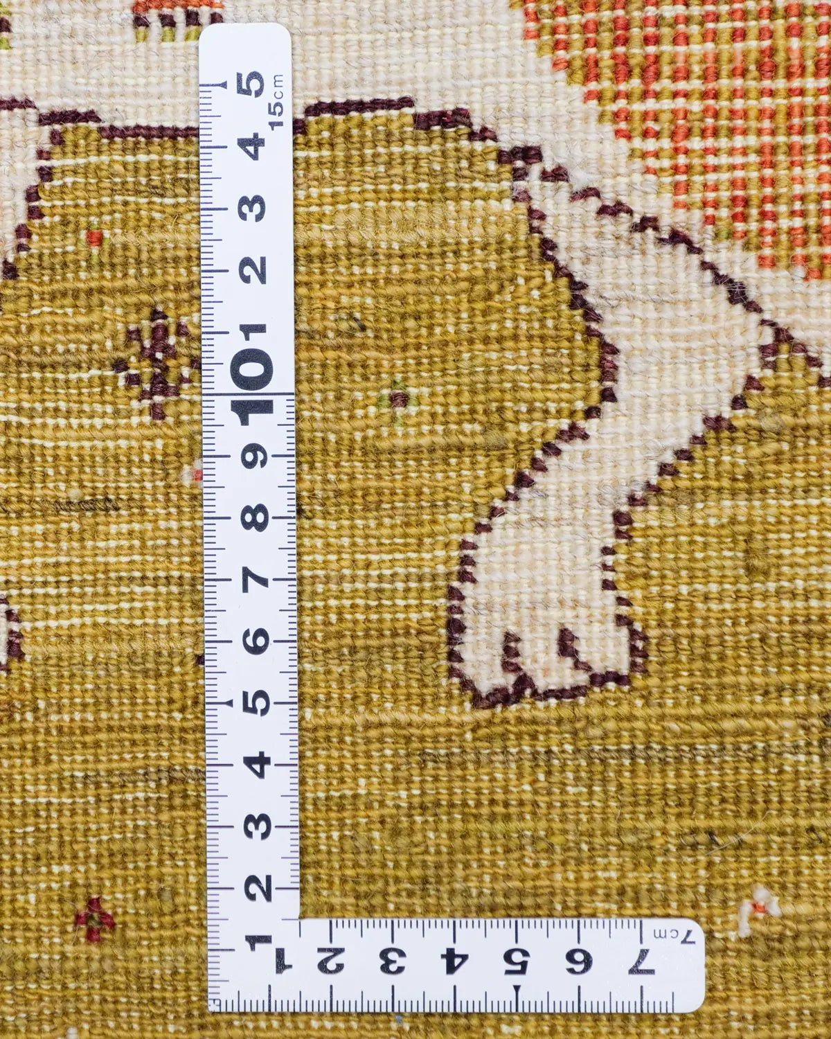 手織りペルシャ絨毯 ライオンラグ