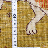 手織りペルシャ絨毯 ライオンラグ