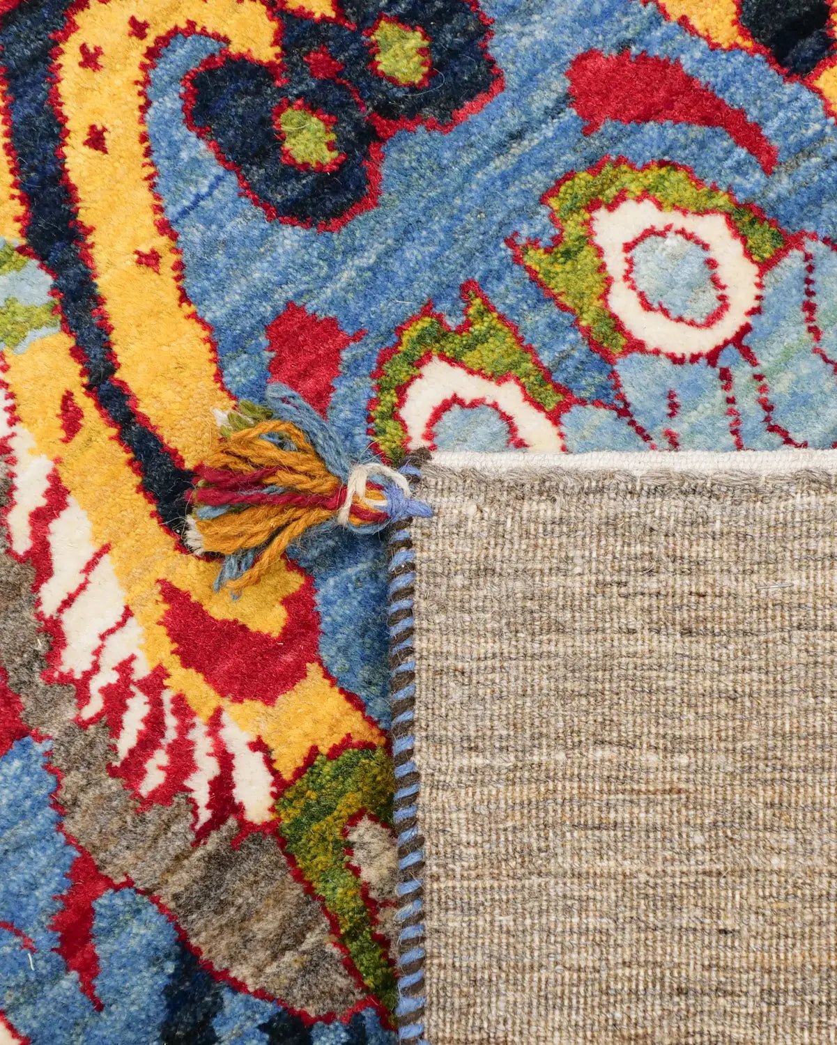 シーラーズで織られたギャッベの裏面