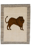 Lion Gabbeh Approx. 101cm x 137cm