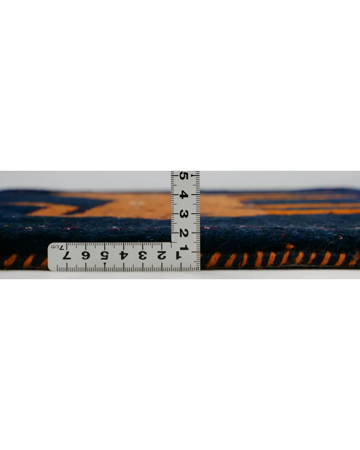 ライオンギャッベ シーラーズ産 ウール 67x88cm ブルー 青 手織り 玄関マット