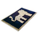 ペルシャギャッベ ライオンモチーフ シーラーズ産 ウール