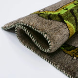 ペルシャギャッベ ウール ブラウン系 ラグ